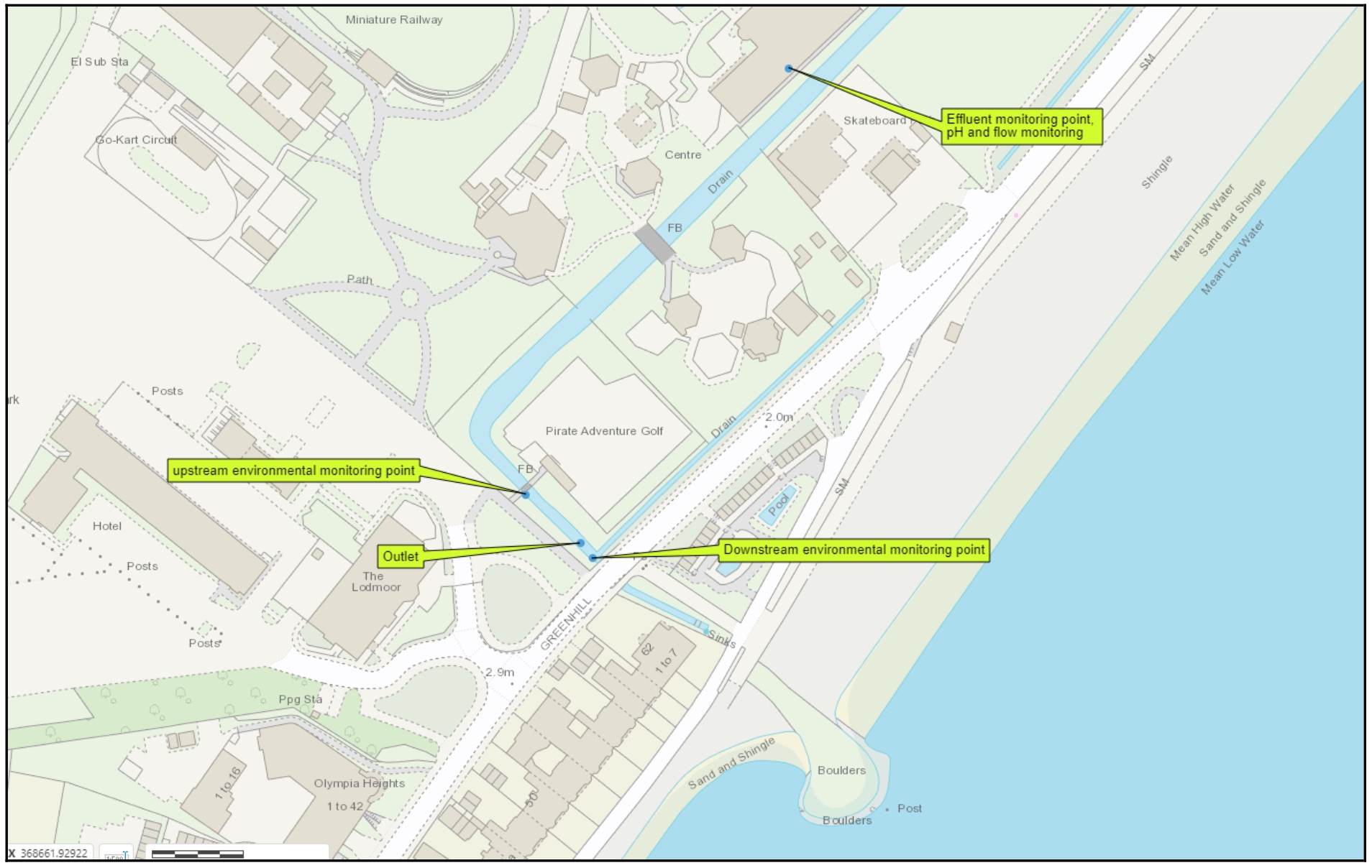 Site plan from permit.